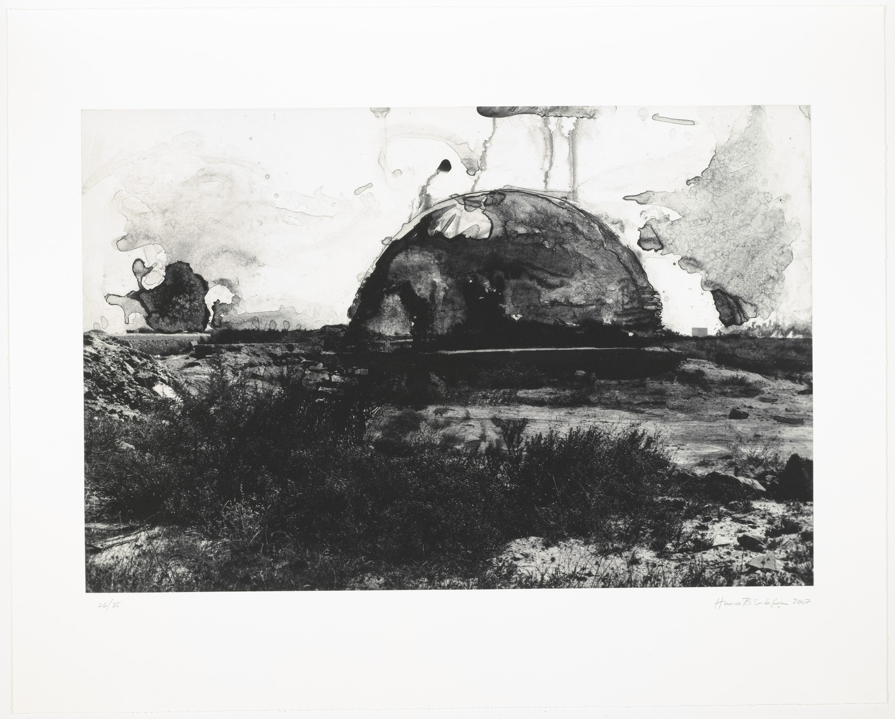 Huma Bhabha. Untitled from Reconstructions. 2007