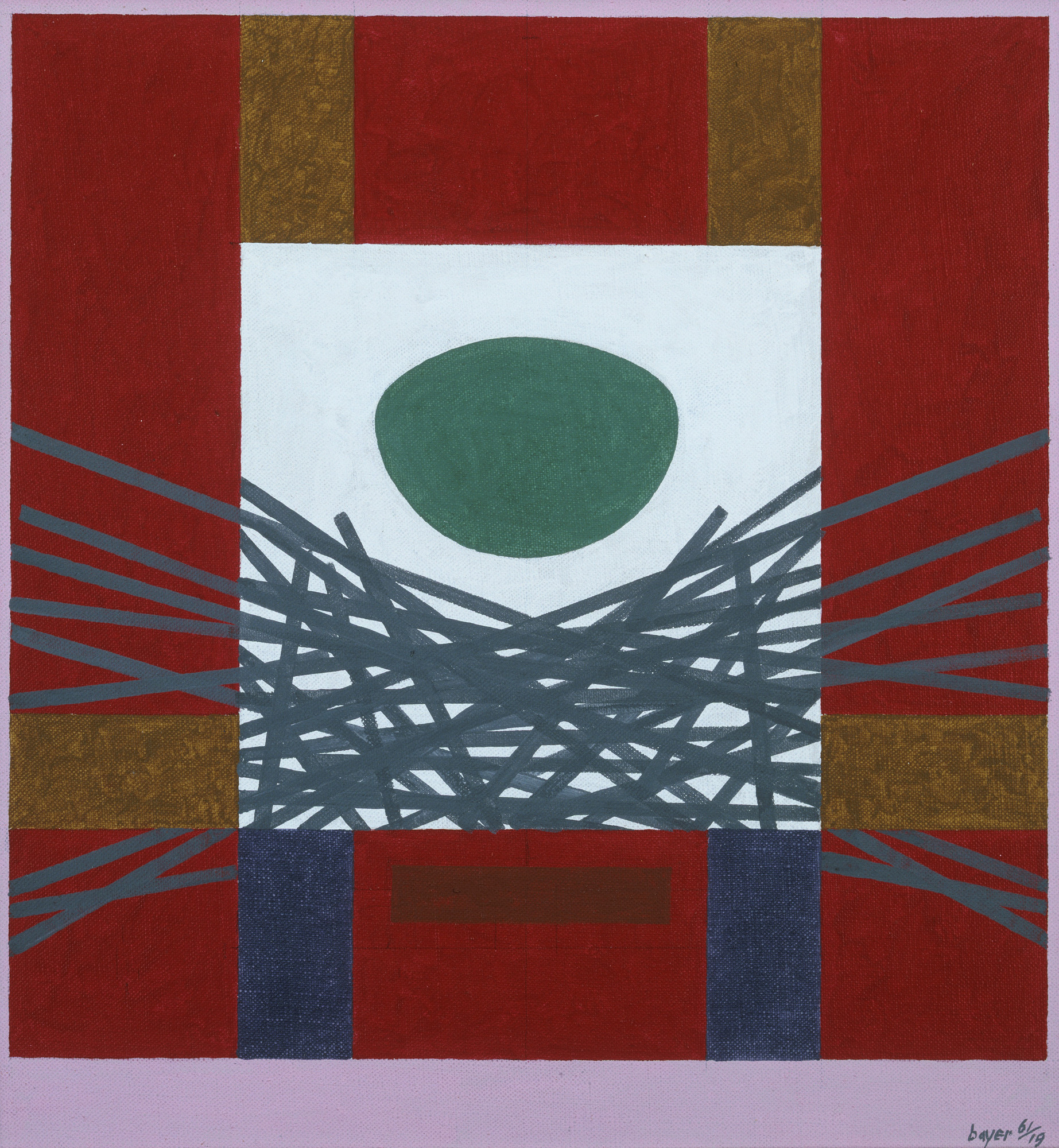 Herbert Bayer. Image with Green Moon