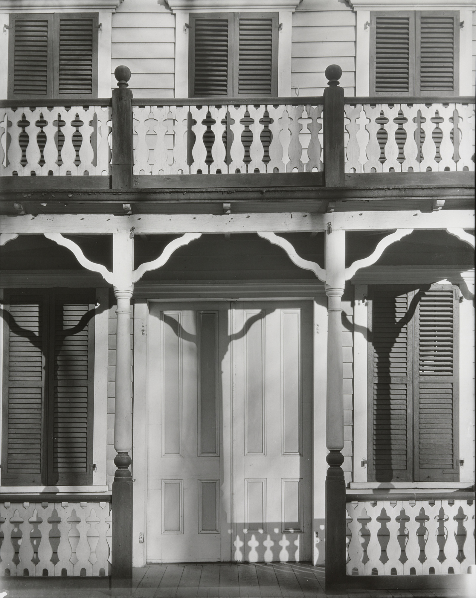 Walker Evans. Detail of a Frame House in Ossining, New York