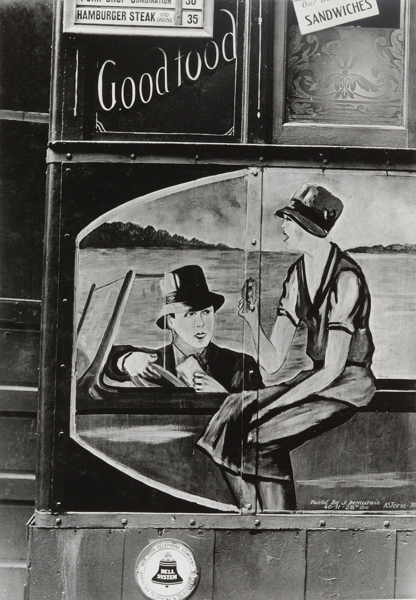 Walker Evans. Lunch Wagon Detail, New York. 1931 | MoMA
