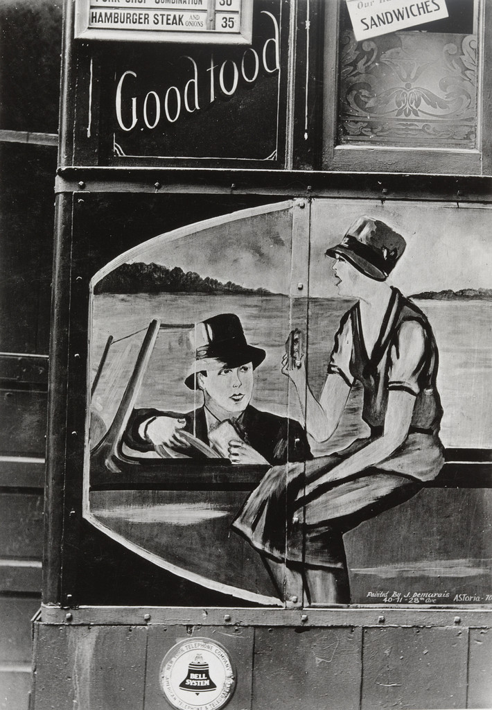 Lunch Wagon Detail, New York