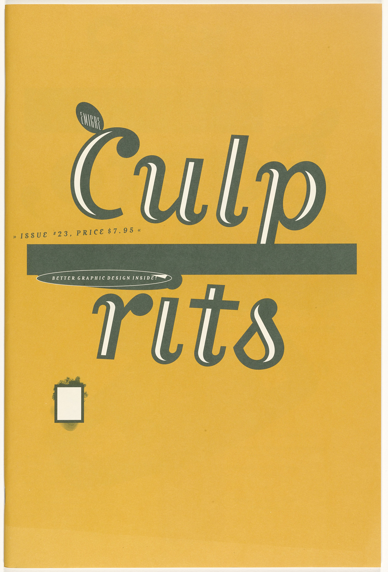 Emigre Inc., Rudy VanderLans, Zuzana Licko. Emigre 23, Culprits