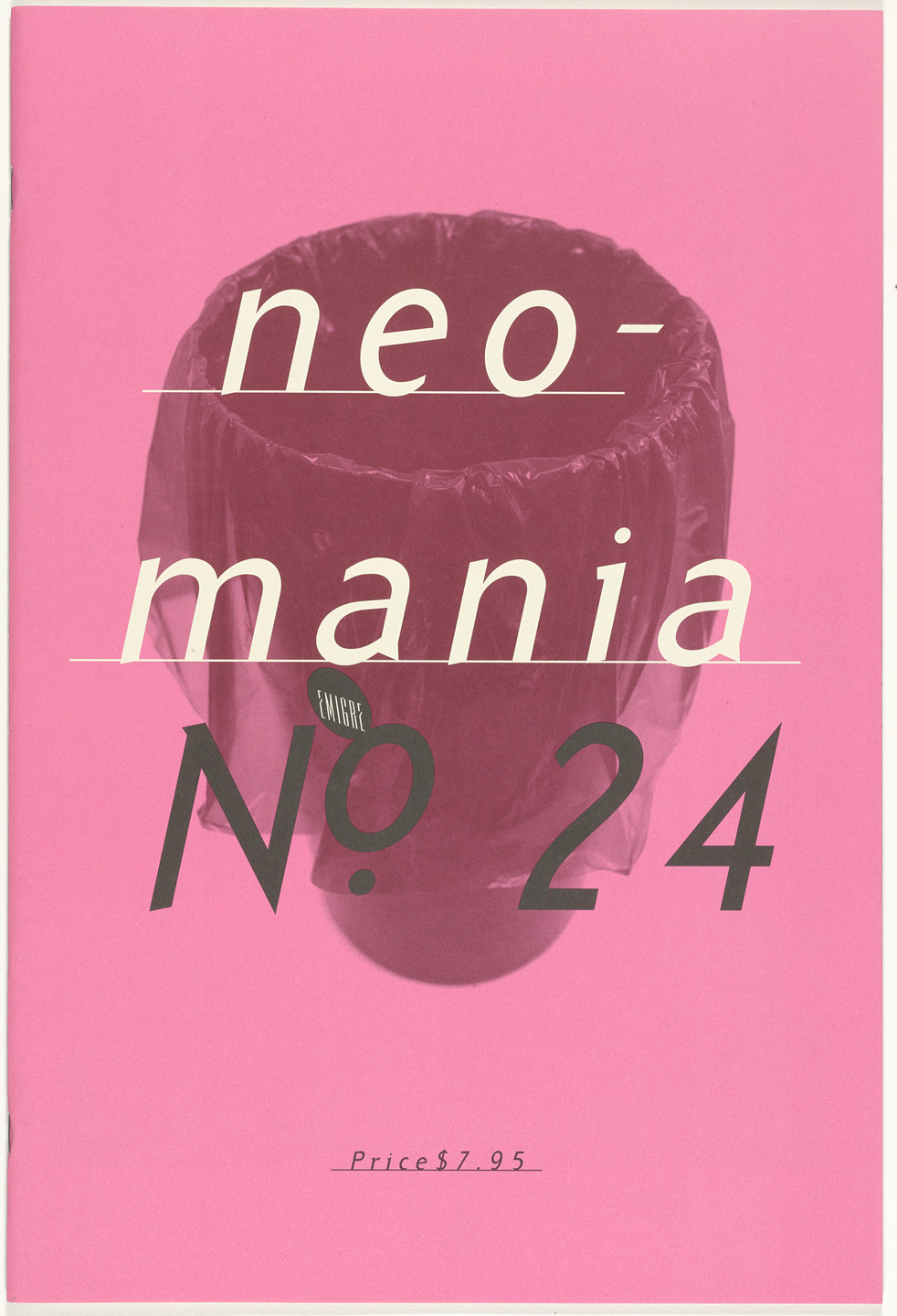 Emigre Inc., Rudy VanderLans, Zuzana Licko. Emigre 24, Neomania. 1992