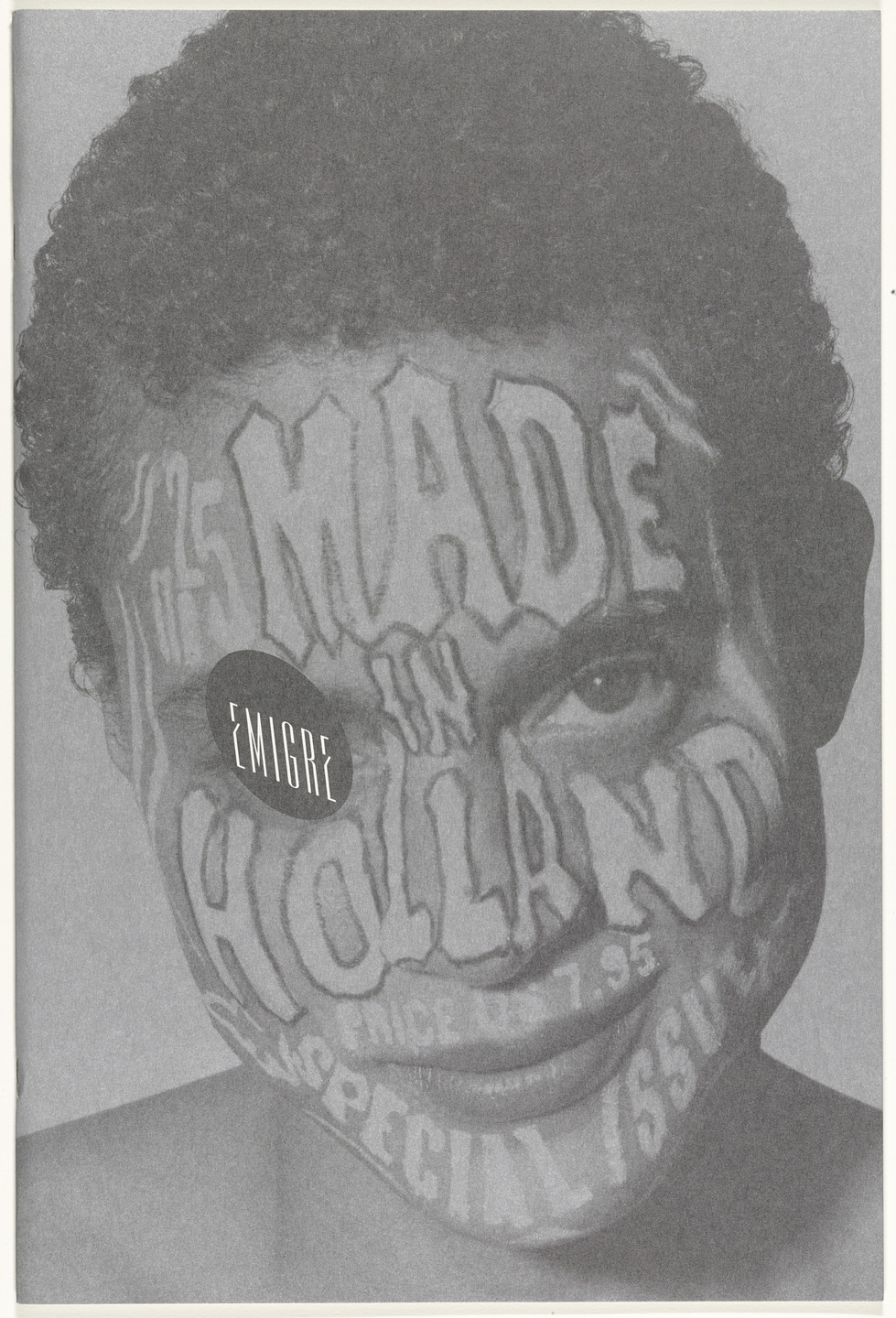 Emigre Inc., Rudy VanderLans, Zuzana Licko. Emigre 25, Made in Holland. 1993