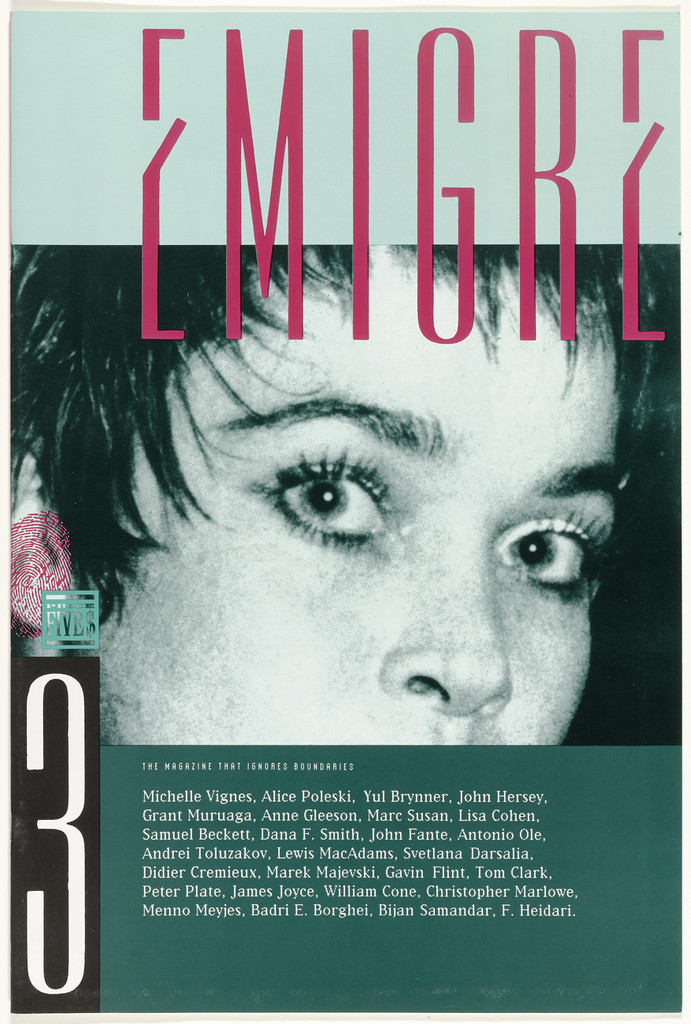Emigre 3, The Magazine That Ignores Boundaries