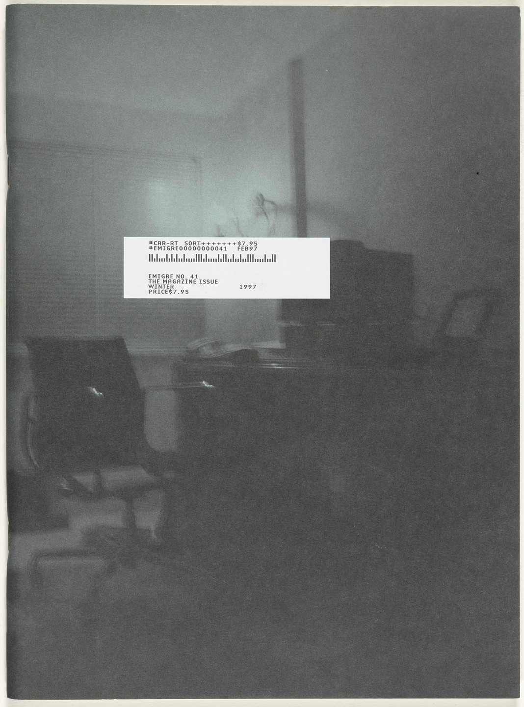 Emigre Inc., Rudy VanderLans, Zuzana Licko. Emigre 41, The Magazine Issue. 1997