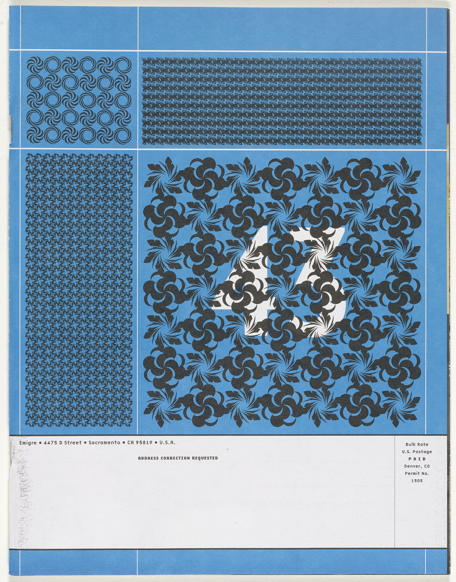 Emigre Inc., Rudy VanderLans, Zuzana Licko. Emigre 43, Designers are People Too