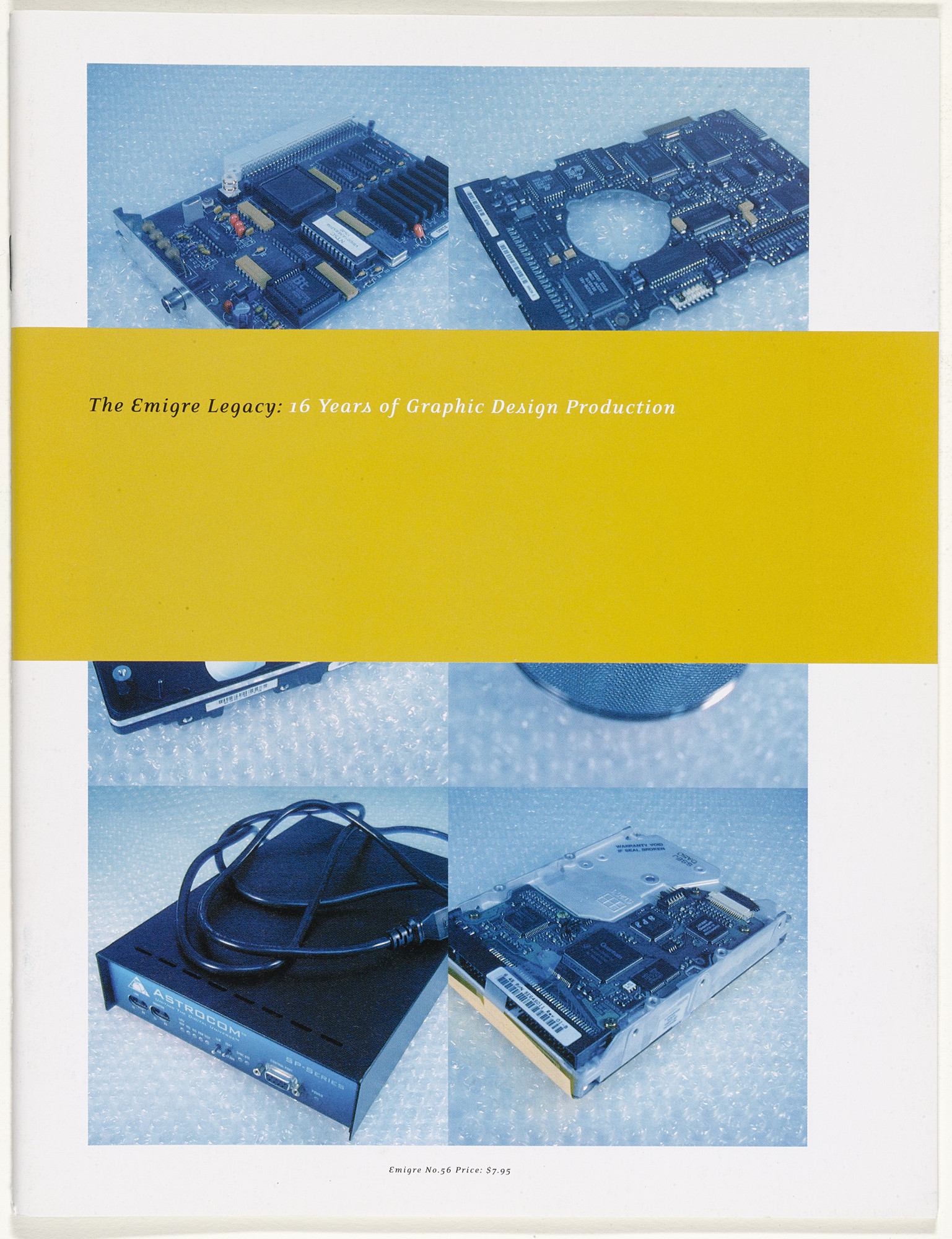 Emigre Inc., Rudy VanderLans, Zuzana Licko. Emigre 56, The Emigre Legacy: 16 Years of Graphic Design Production