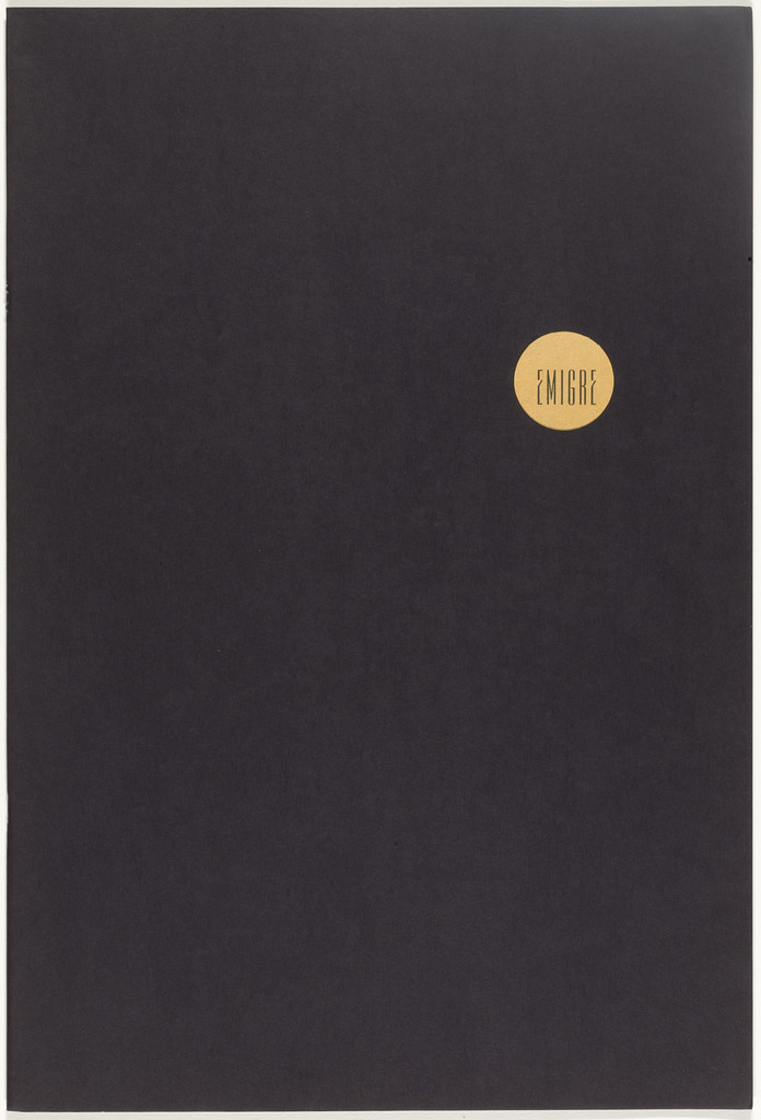 Emigre 8, Alienation