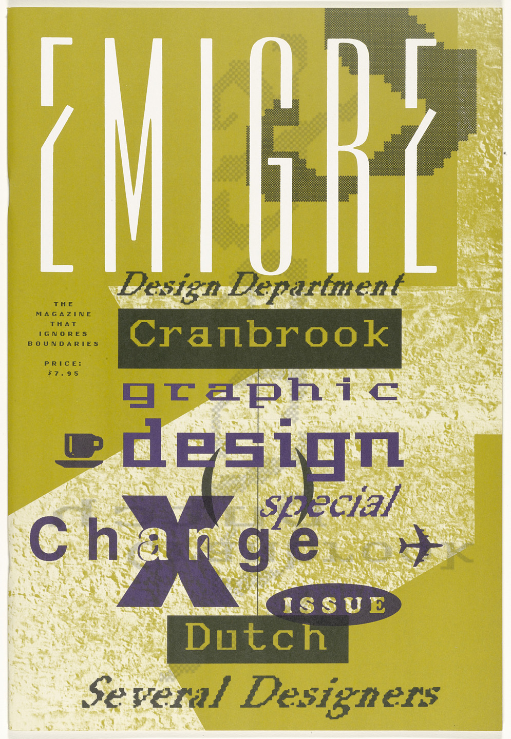 Emigre Inc., Rudy VanderLans, Zuzana Licko. Emigre 10, Cranbrook. 1988