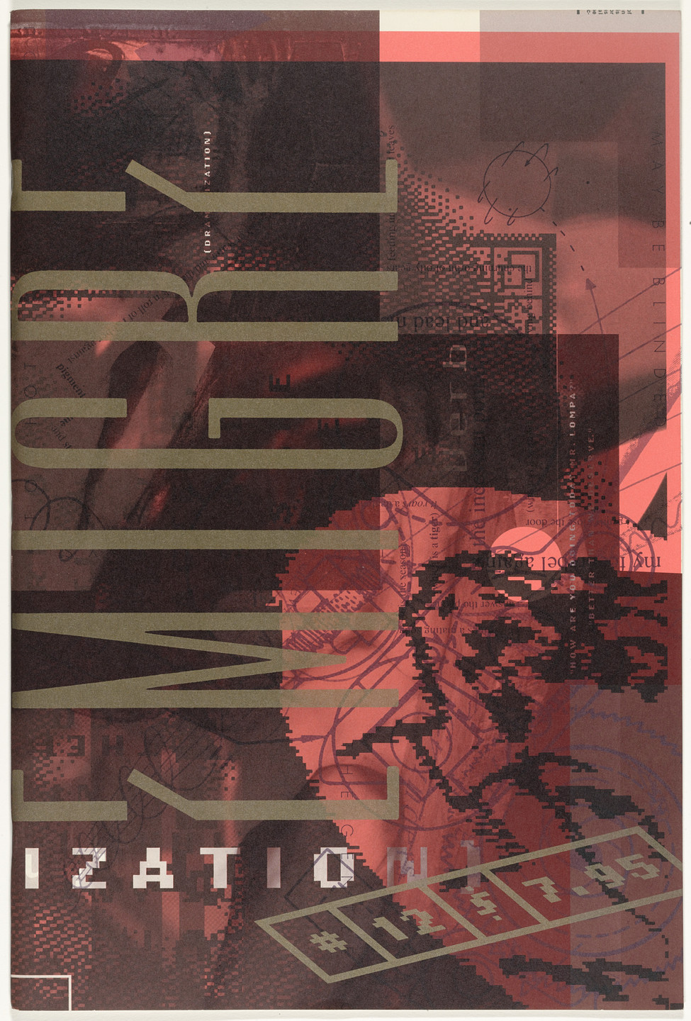 Emigre Inc., Rudy VanderLans, Zuzana Licko. Emigre 12, Press Time!. 1989