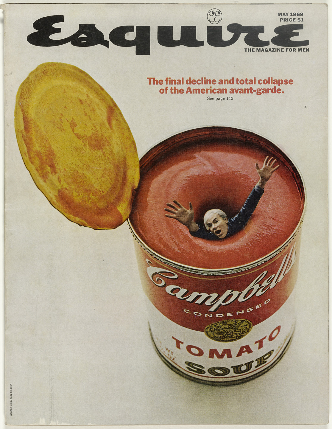 George Lois. Esquire Magazine, Issue no. 426, May 1969. 1969