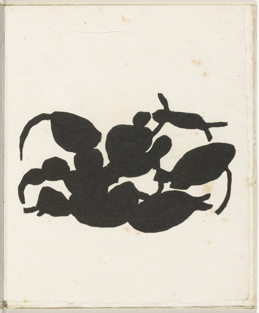 Plate (folio 8) from Cinéma calendrier du coeur abstrait, maisons (Cinema Calendar of the Abstract Heart, Houses)