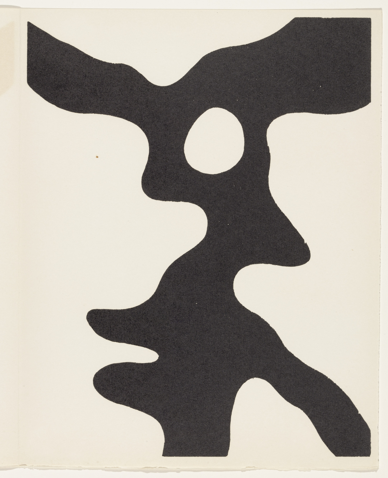 Jean (Hans) Arp. Configuration, Oppression (plate, page 35) from Dreams and Projects