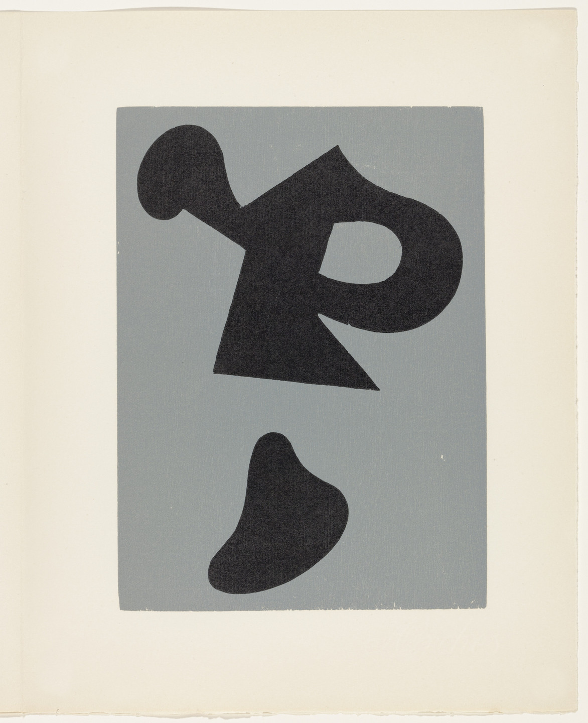 Jean (Hans) Arp. Stay-At-Home Objects (plate, page 59) from Dreams and Projects. 1951–52, published 1952