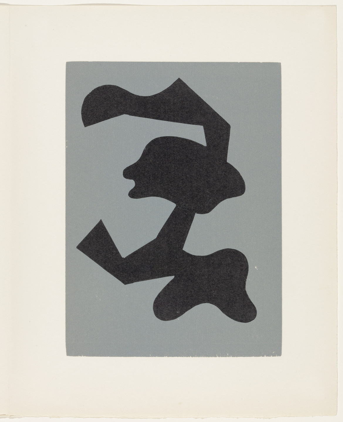 Jean (Hans) Arp. Warlike Sphinx (plate, page 63) from Dreams and Projects. 1951–52, published 1952