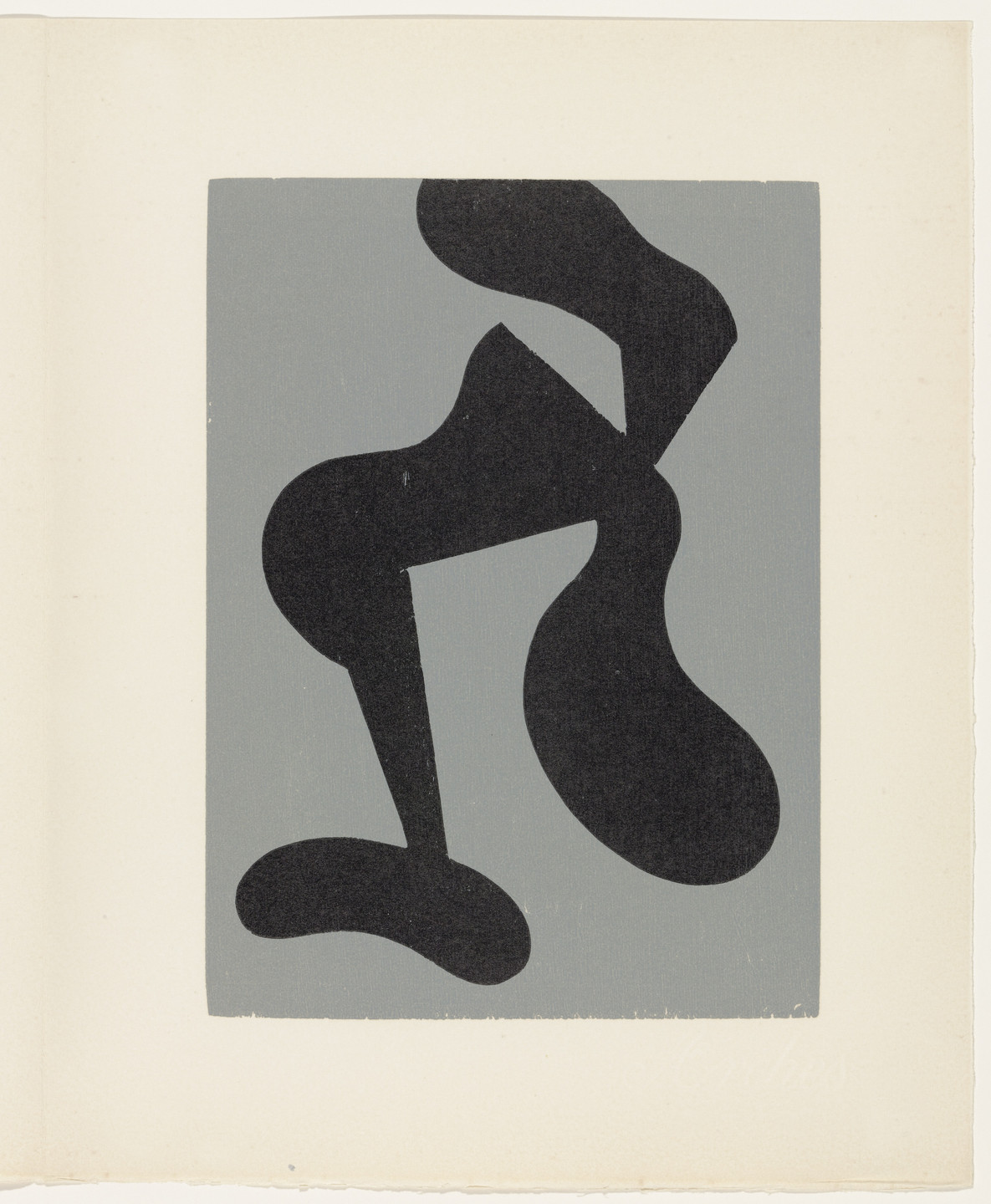 Jean (Hans) Arp. Form Heard and Seen (plate, page 71) from Dreams and Projects. 1951–52, published 1952