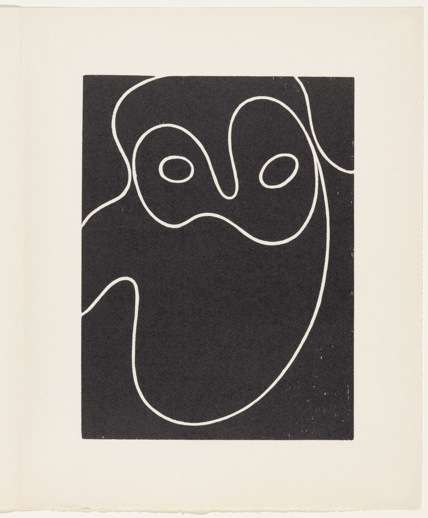Mask of Philosophy (plate, page 91) from Dreams and Projects