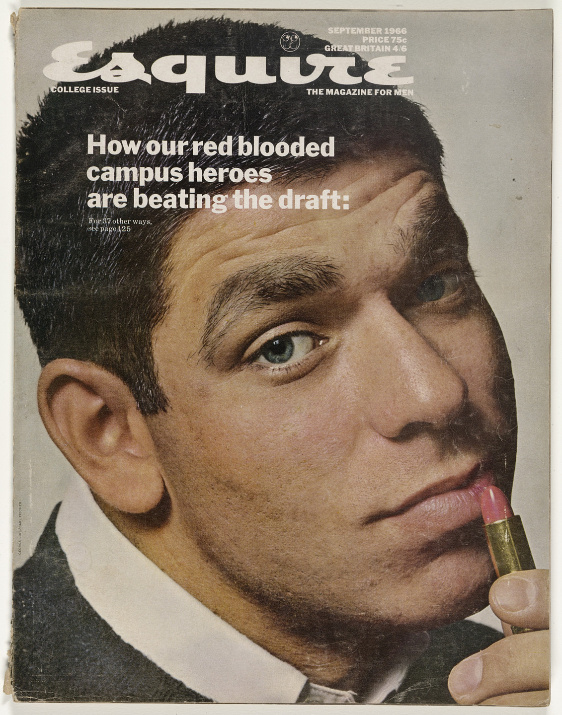 George Lois. Esquire Magazine, Issue no. 394, September 1966. 1966