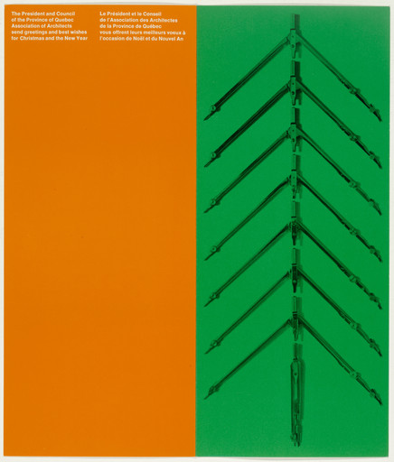 Quebec Association of Architects Christmas Card