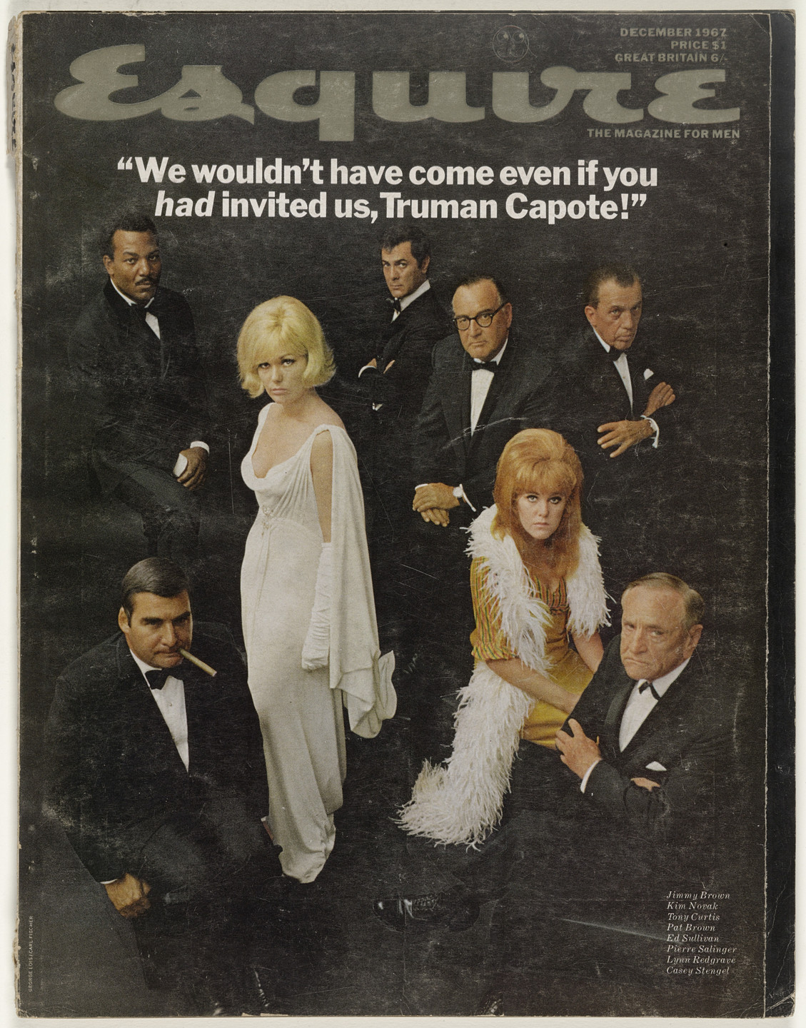 George Lois. Esquire Magazine, Issue no. 409, December 1967. 1967