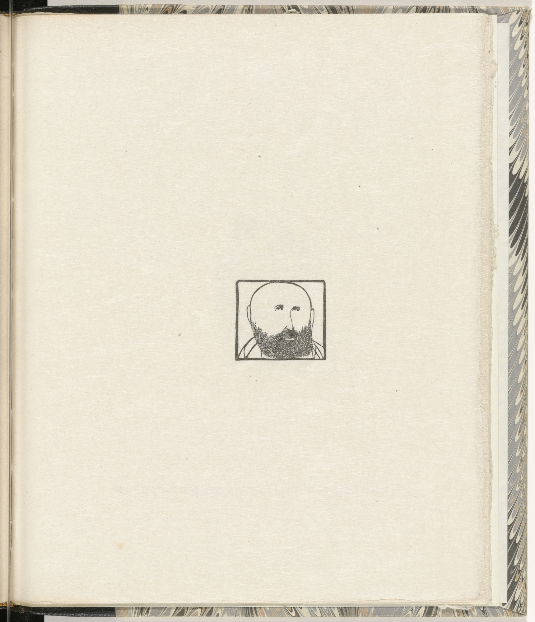 Leonard Baskin. Frederick Tathem, from a Little-Known Photograph (plate, folio 37) from Blake and the Youthful Ancients