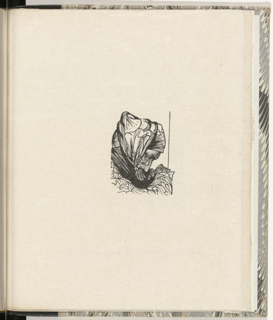 George Richmond Engraving "The Shepherd" (plate, folio 39) from Blake and the Youthful Ancients