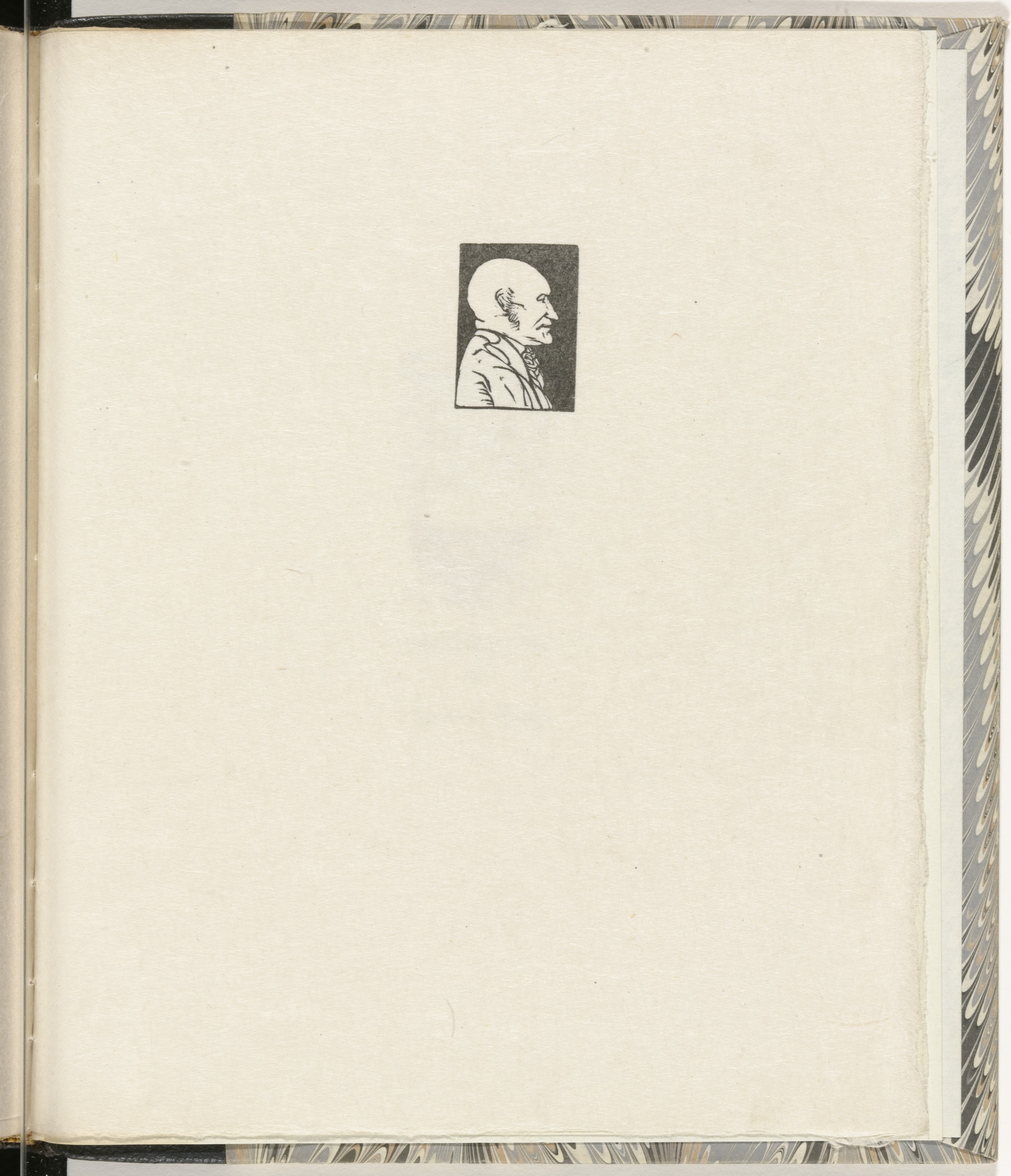Leonard Baskin. Francis Finch (plate, folio 43) from Blake and the Youthful Ancients