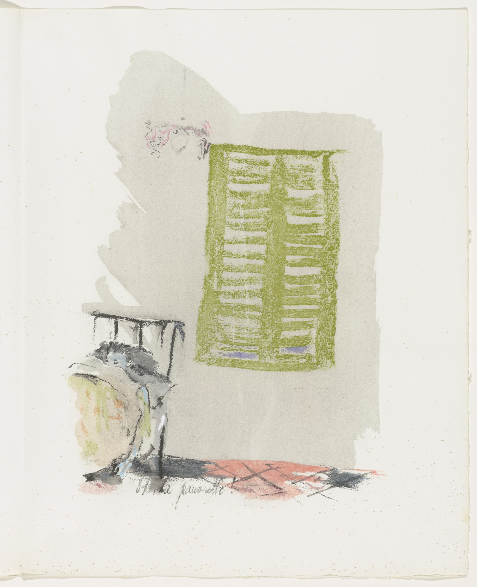Christian Bérard. Plate (page 47) from Mille Regrets (A Thousand Regrets)