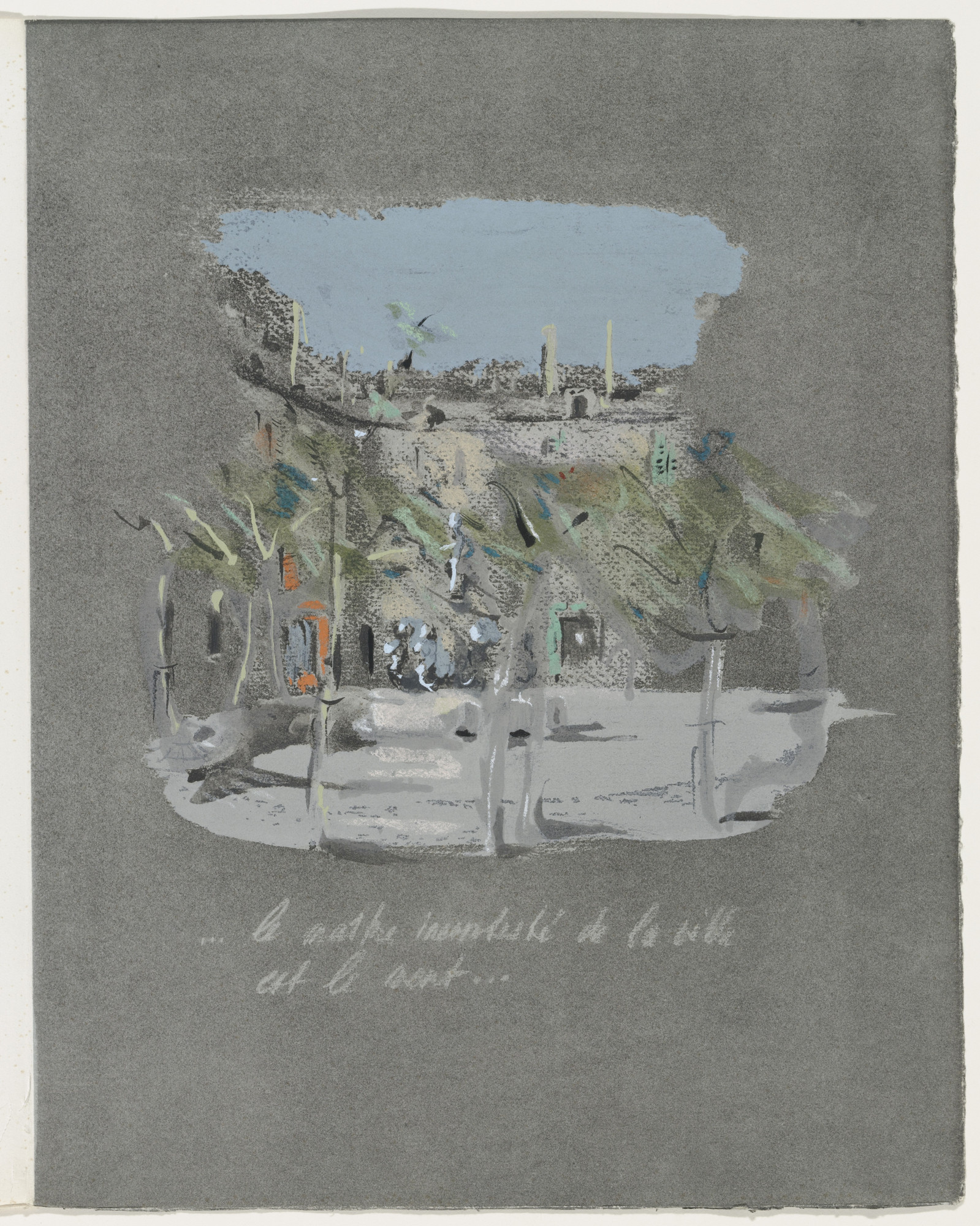 Christian Bérard. Plate (page 55) from Mille Regrets (A Thousand Regrets)