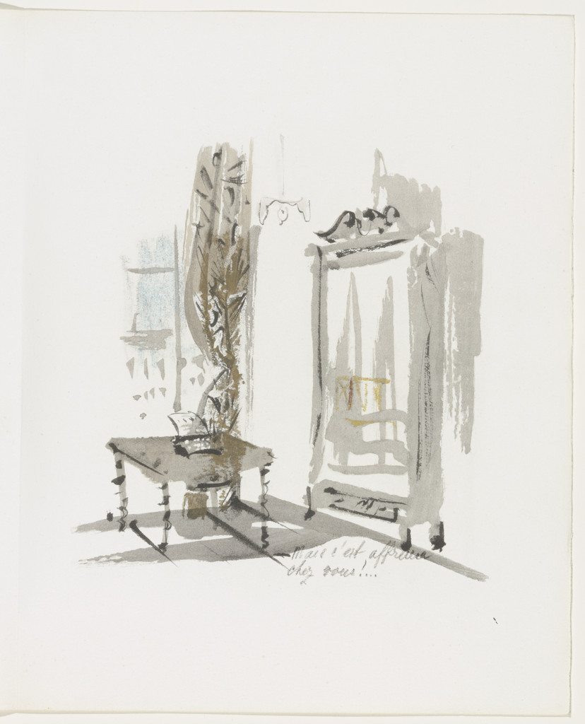 Plate (page 69) from Mille Regrets (A Thousand Regrets)