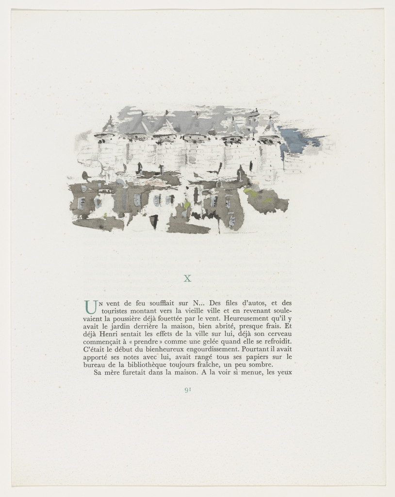 Headpiece (page 91) from Mille Regrets (A Thousand Regrets)