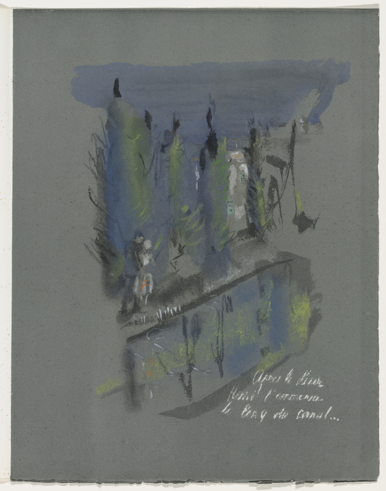 Christian Bérard. Plate (page 103) from Mille Regrets (A Thousand Regrets)
