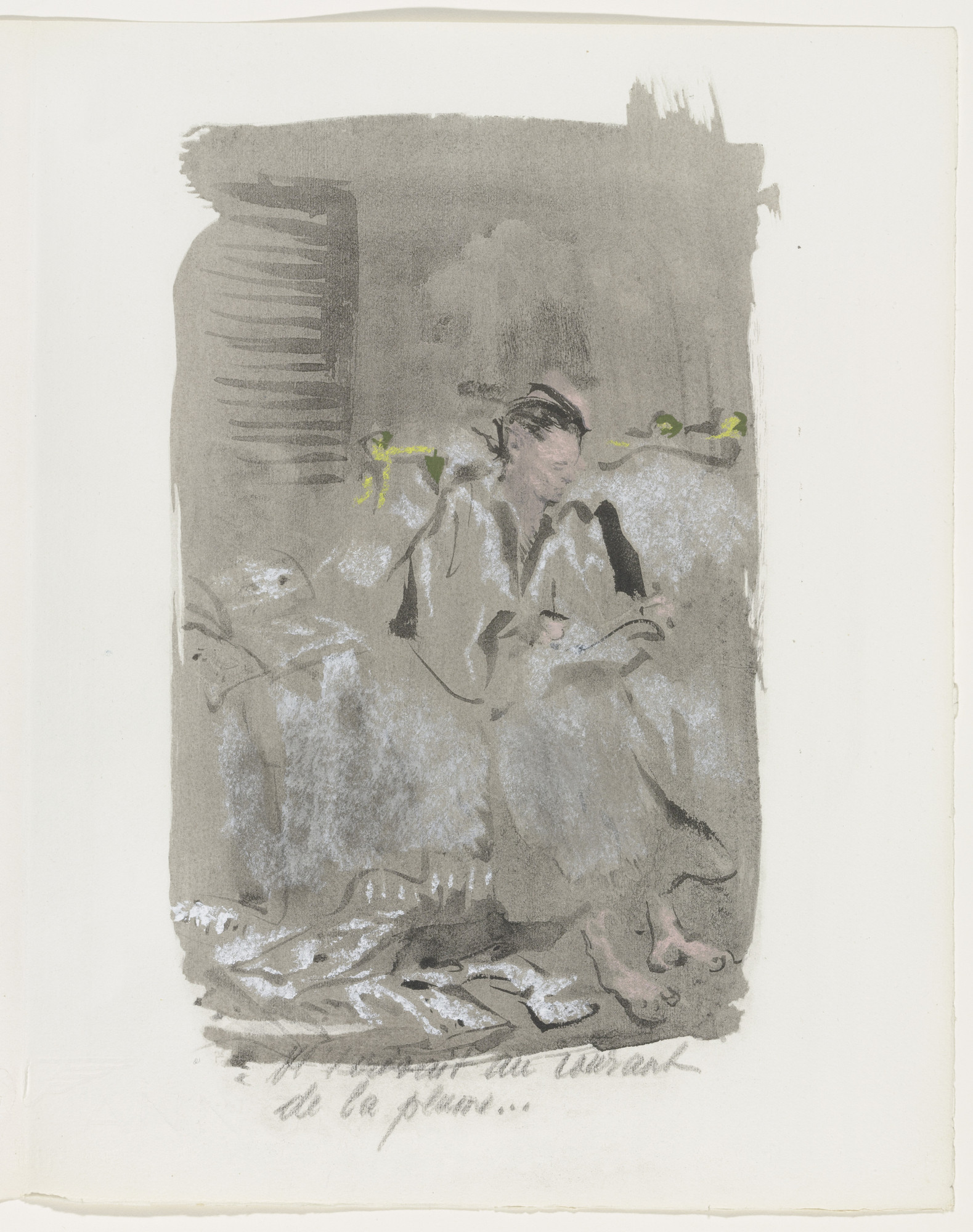 Christian Bérard. Plate (page 111) from Mille Regrets (A Thousand Regrets)