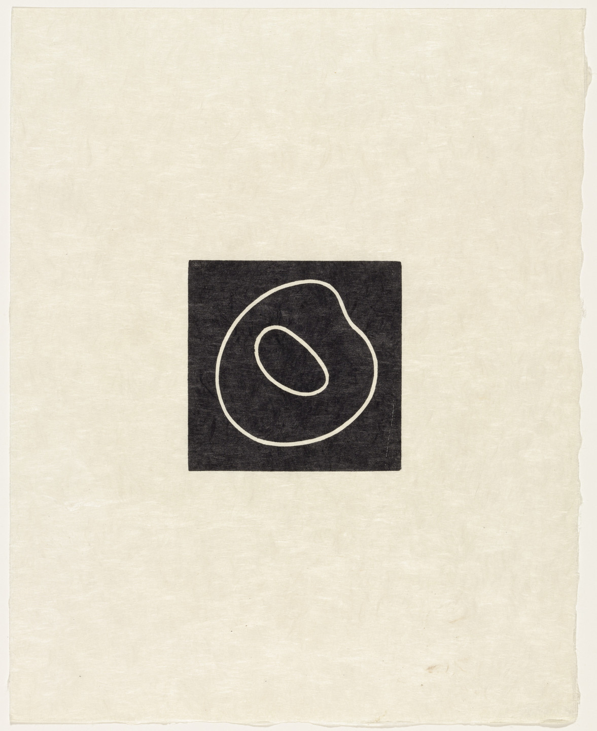Jean (Hans) Arp. Navel (plate, supplementary suite) from Dreams and Projects. 1951–52, published 1952