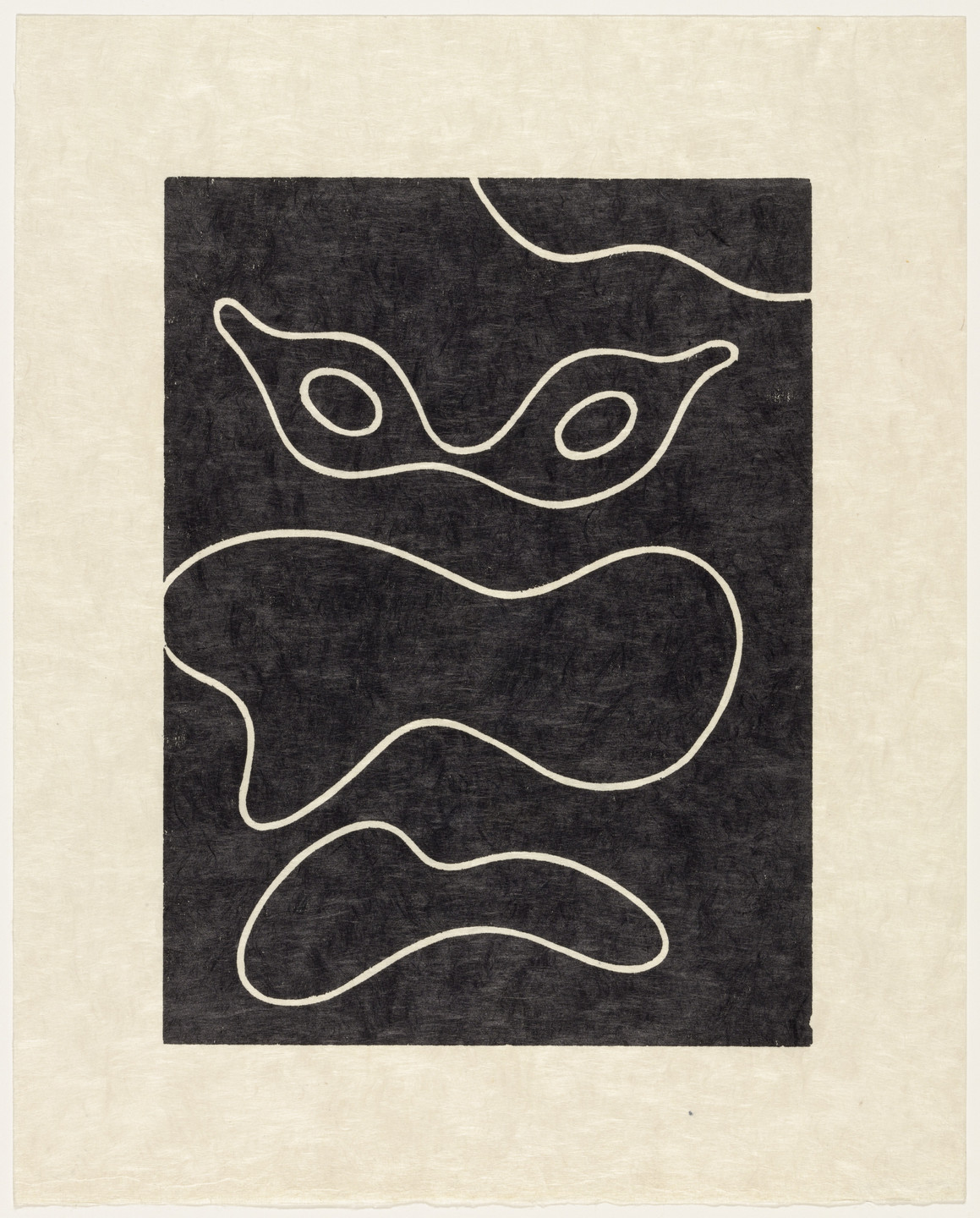Jean (Hans) Arp. Mythical Project: Solar Bread, Telescope (plate, supplementary suite) from Dreams and Projects. 1951–52, published 1952