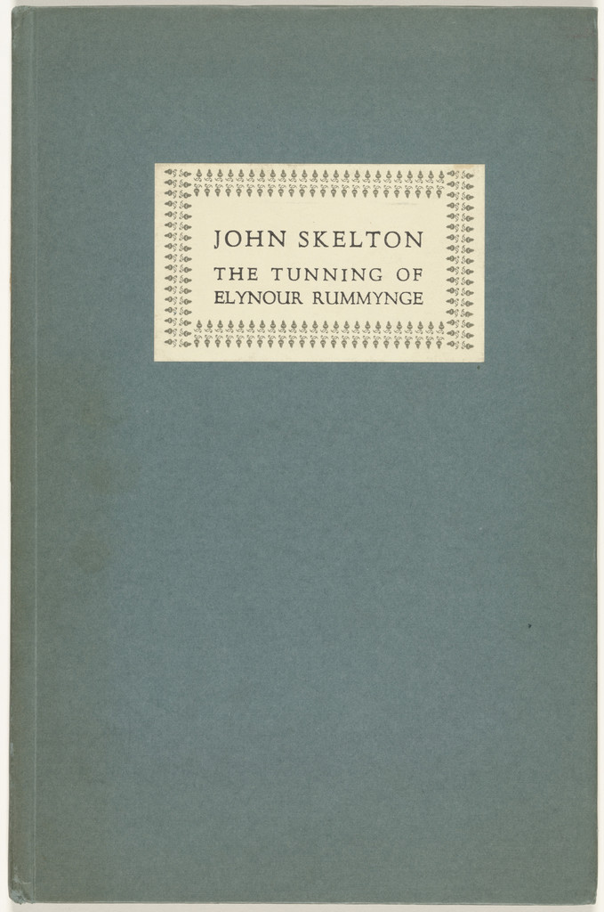 The Tunning of Elynour Rummynge