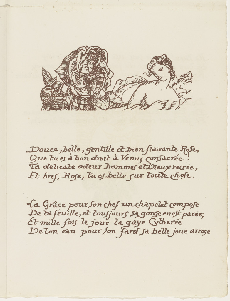 Headpiece (folio 82) from Les Amours (The Loves)