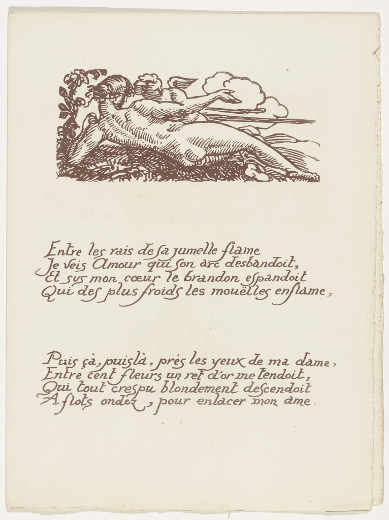 Headpiece (folio 13) from Les Amours (The Loves)