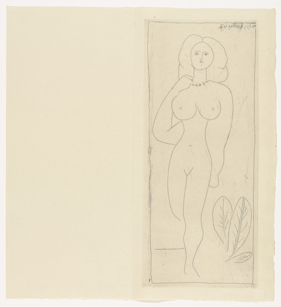 Woman with Leaves from PISMO
