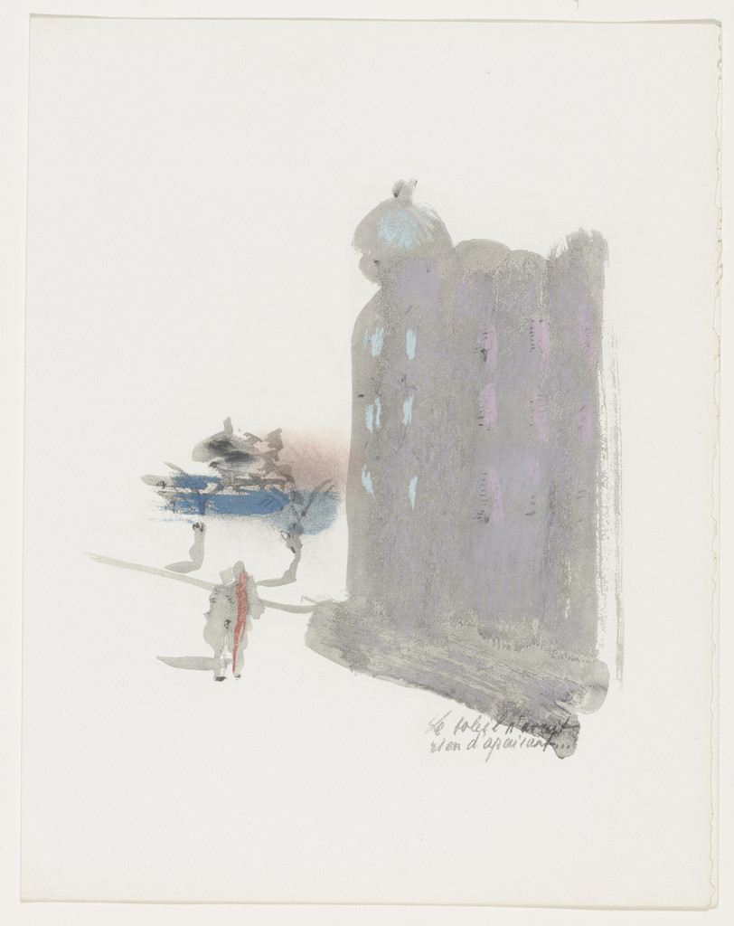 Plate (page 27) from Mille Regrets (A Thousand Regrets), Christian Bérard, 1947