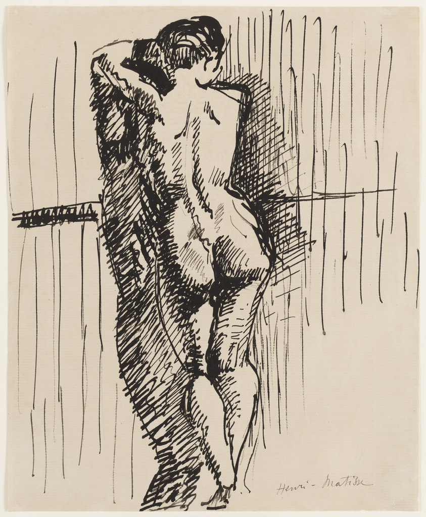 Standing Woman Seen from Behind. Study for The Back (I)