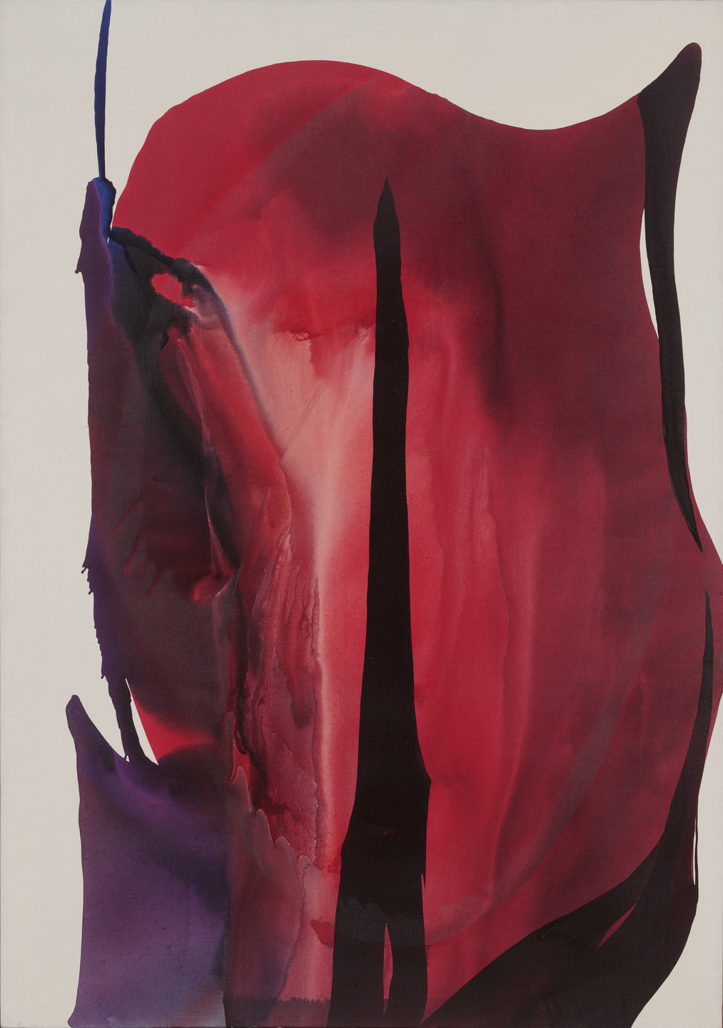 Paul Jenkins. Phenomena: Junction Red. 1963