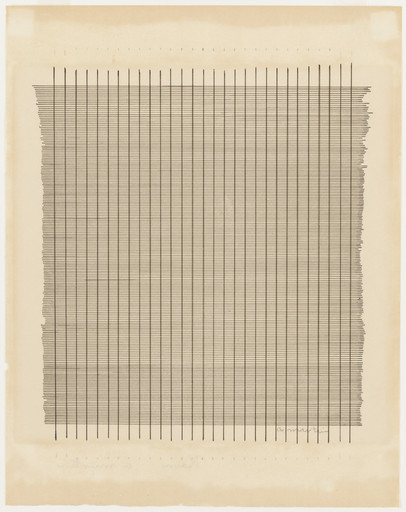 Agnes Martin. Tremolo. 1962