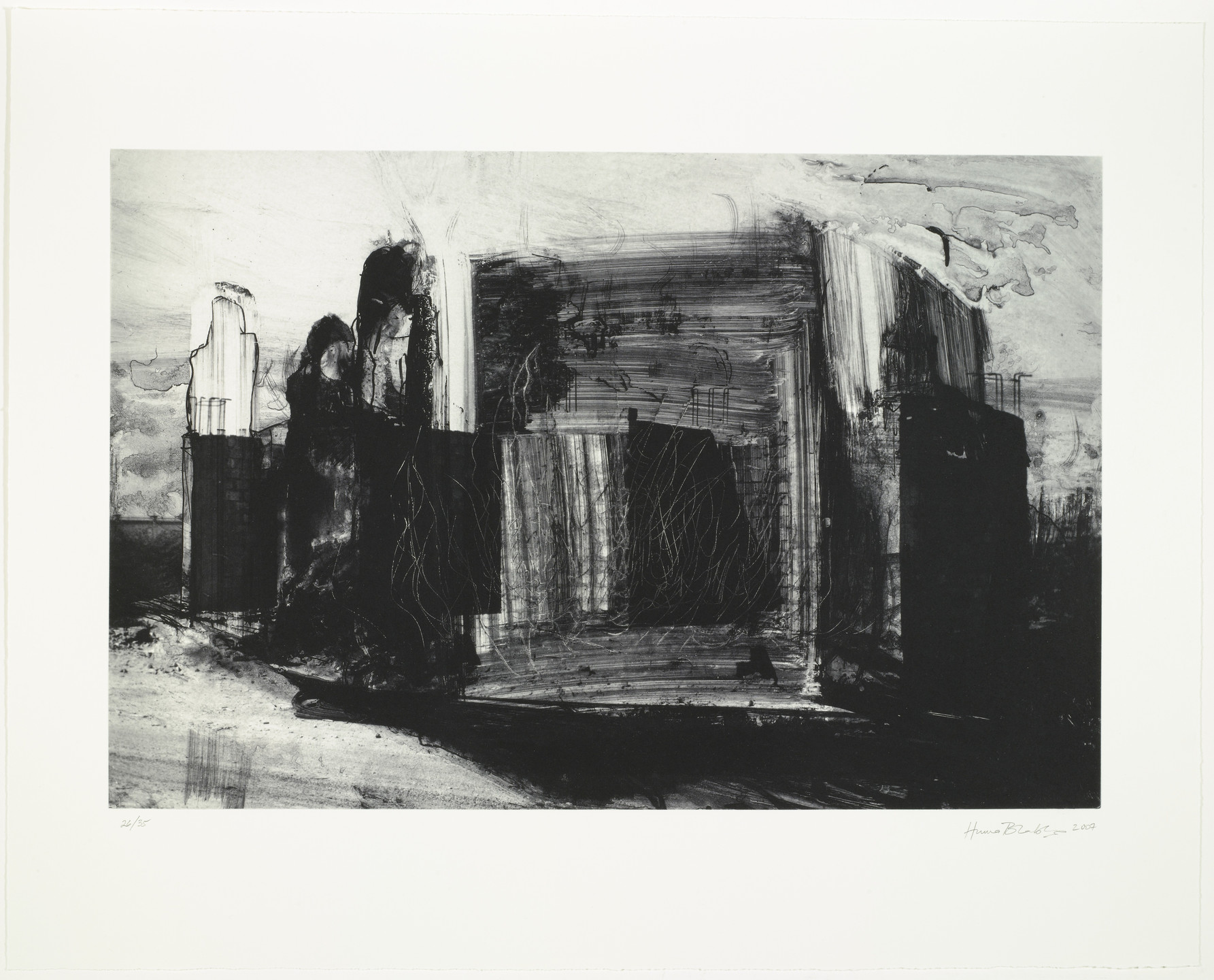 Huma Bhabha. Untitled from Reconstructions. 2007