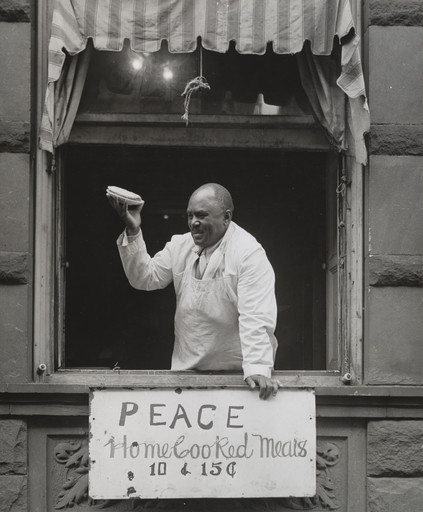 Aaron Siskind. Peace Meals. 1936