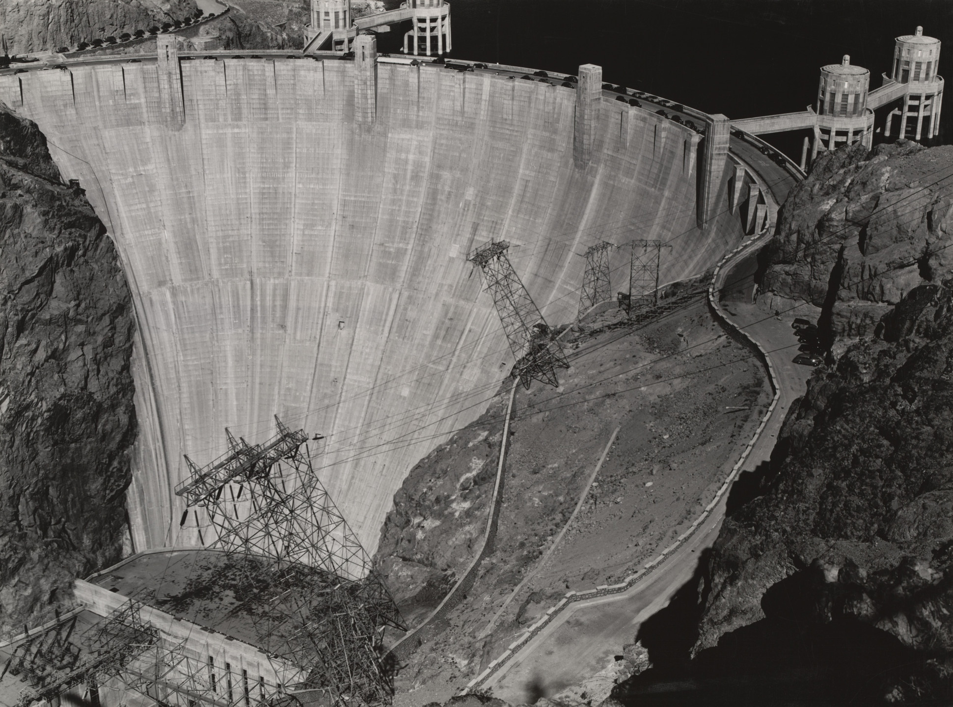 Charles Sheeler. Boulder Dam. 1939