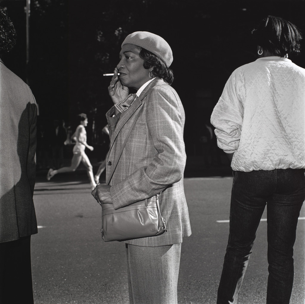 Woman Smoking, Fifth Avenue