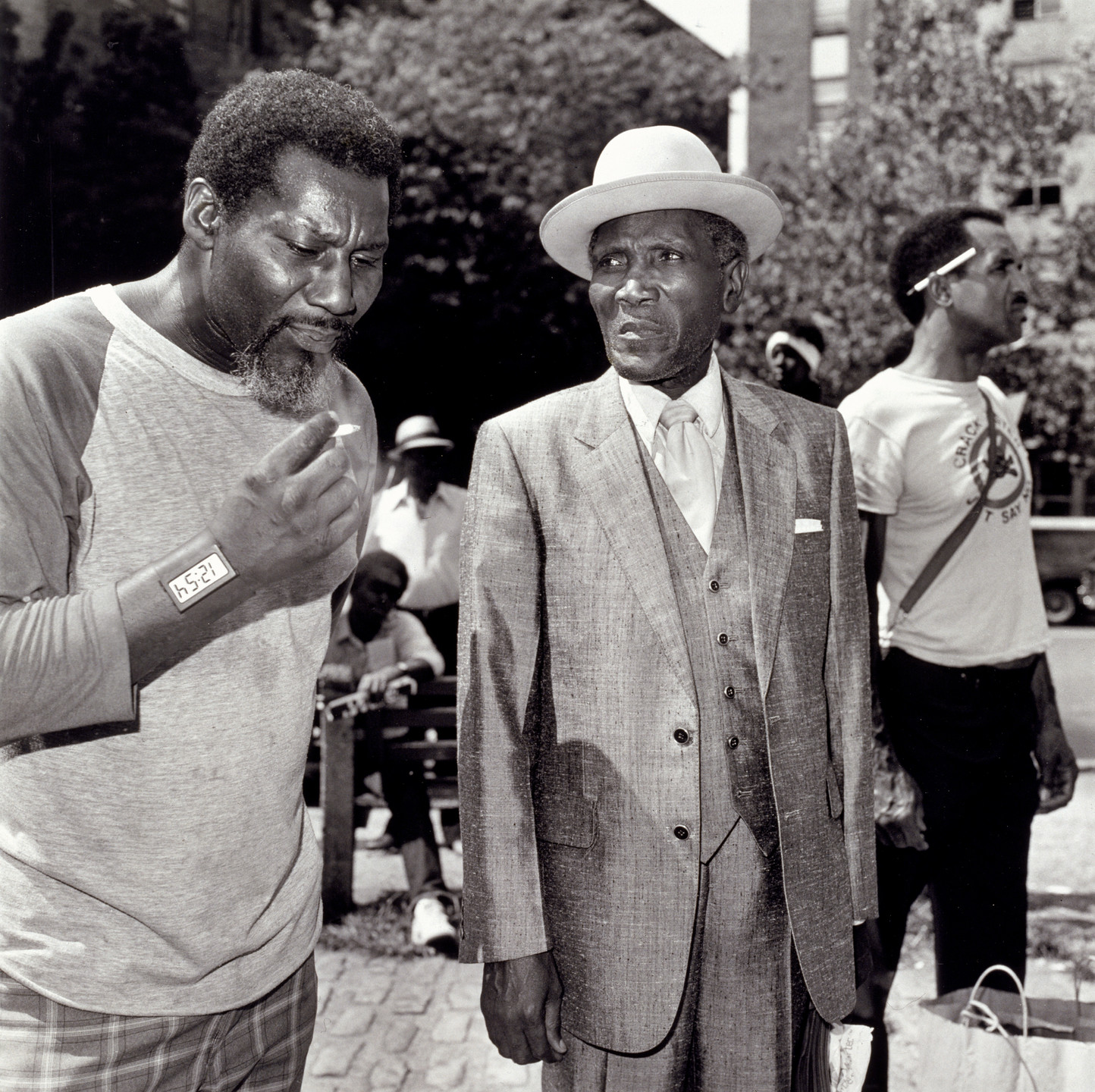 Jeffrey Scales. 12:54, A. Philip Randolph Square. 1987