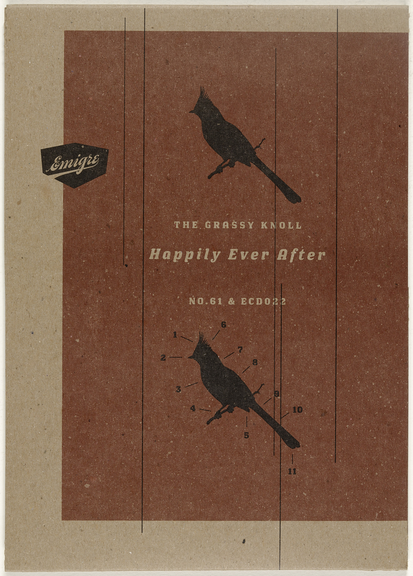 Emigre Inc., Rudy VanderLans, Zuzana Licko. Emigre 61, The Grassy Knoll: Happily Ever After